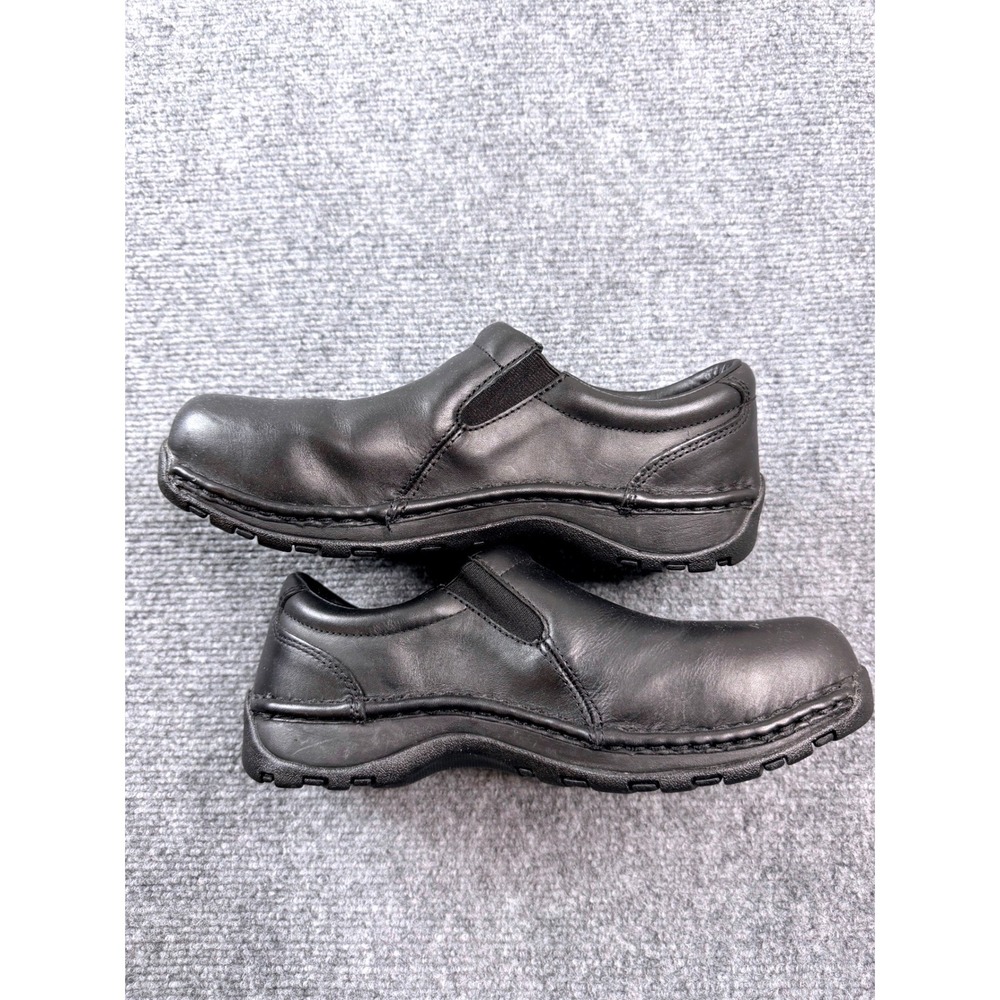 Red Wing Shoes 2321 Womens Black Leather Slip On Clogs Shoes Size 7.5 B Work - Picture 7 of 10